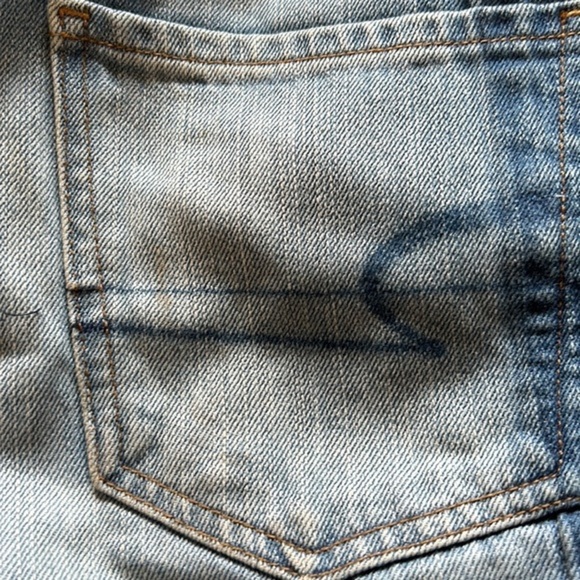 American Eagle Vintage Hi Rise Two Toned Jeans Size 2‎ - Picture 9 of 9